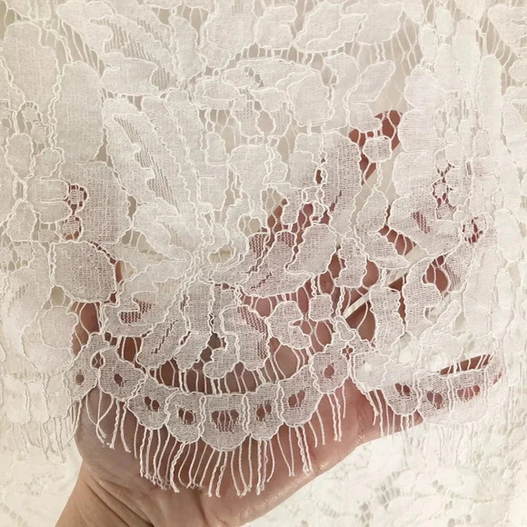 LuLus White Lace Cocktail Party Dress Women's Size Small New With Tags - Picture 5 of 7